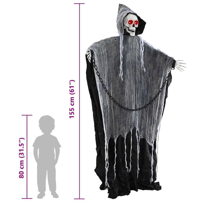 Halloween Grim Reaper Nero 60 x 60 x 155 cm Poliestere 42020043