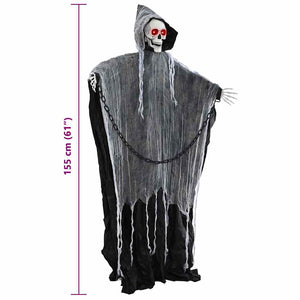 Halloween Grim Reaper Nero 60 x 60 x 155 cm Poliestere 42020043