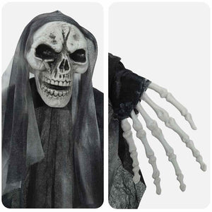 Fantasma appeso di Halloween 3 pcs Nero 66 x 110 cm Poliestere 42020045