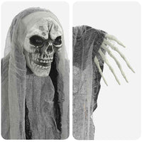 Fantasma appeso di Halloween 3 pcs Nero 66 x 110 cm Poliestere 42020045