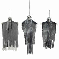 Fantasma appeso di Halloween 3 pcs Nero 66 x 110 cm Poliestere 42020045