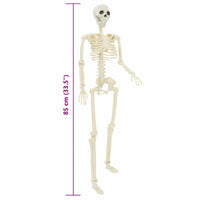 Scheletro di Halloween 2 pcs Bianco 85 cm PVC 42020049