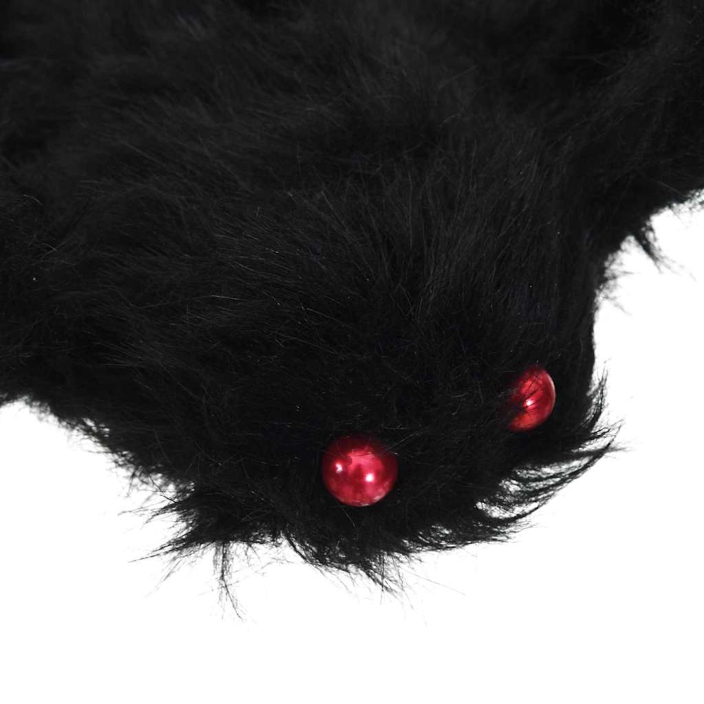 Decorazione Ragno di Halloween 6 pcs Nero 75 cm 42020053