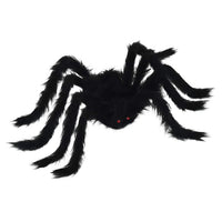 Decorazione Ragno di Halloween 6 pcs Nero 75 cm 42020053