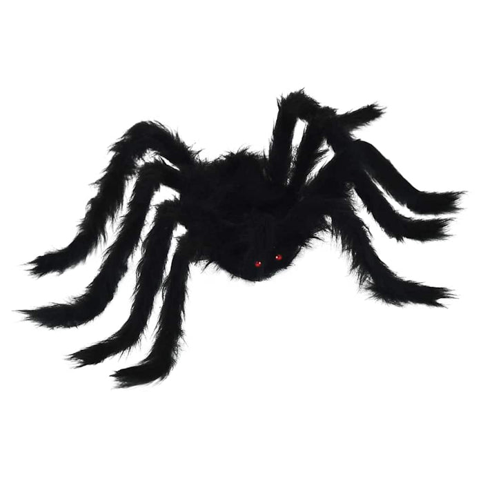 Decorazione Ragno di Halloween 6 pcs Nero 75 cm 42020053