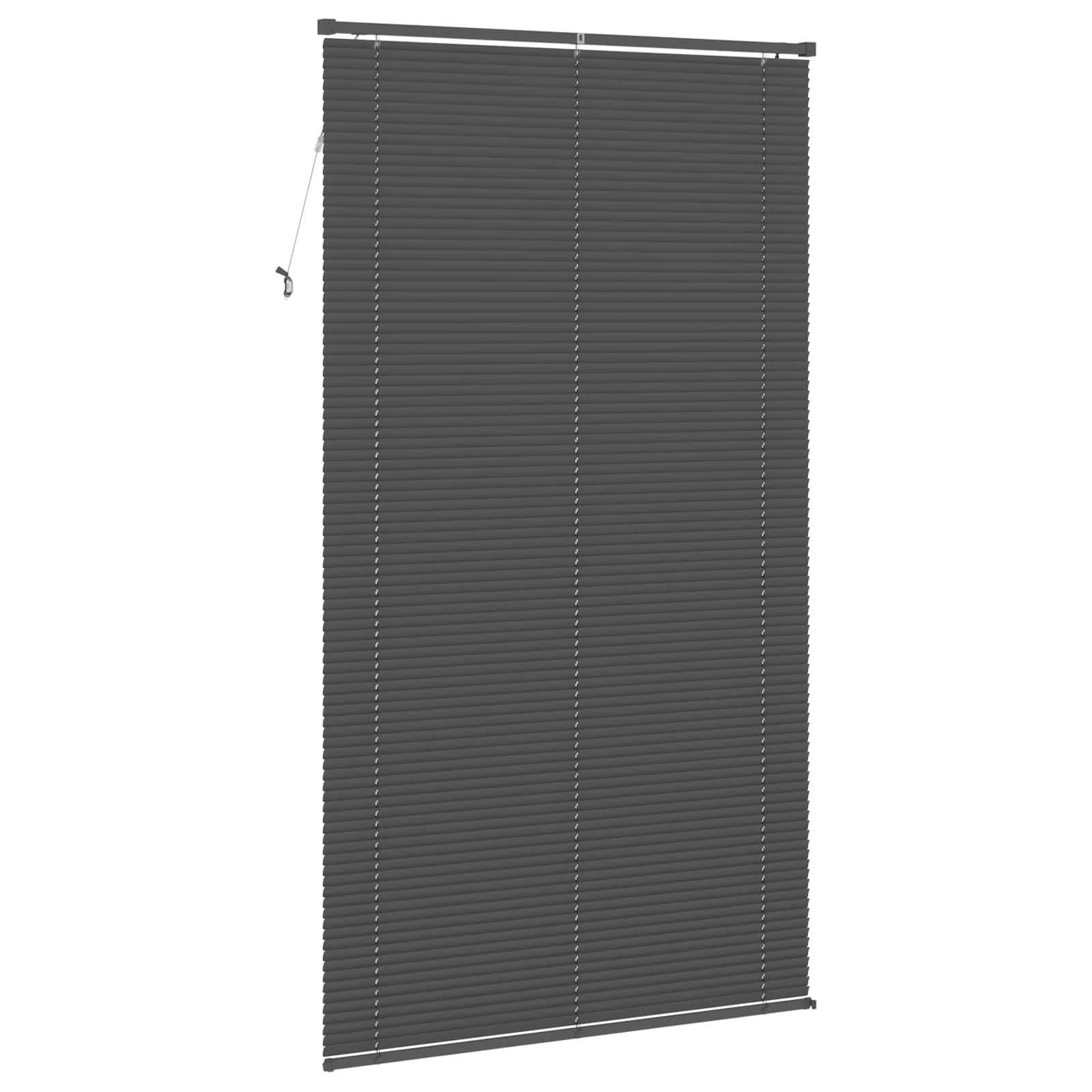 Tenda Veneziana Regolabile Grigio Argento 213 x 120 cm PVC 42003701