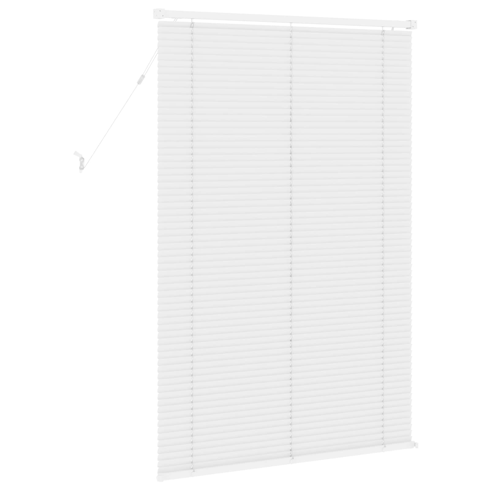 Tenda Veneziana Regolabile Bianco 150 x 90 cm PVC 42003711