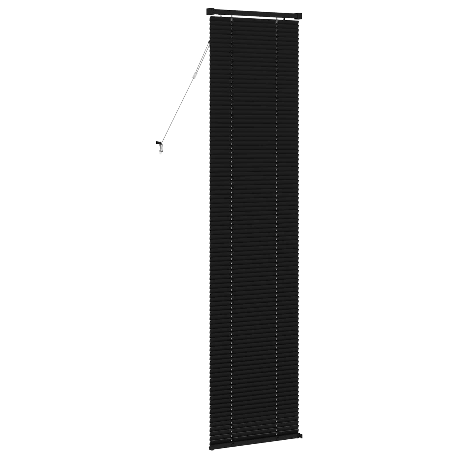 Tenda Veneziana Regolabile Nero 213 x 50 cm PVC 42003746