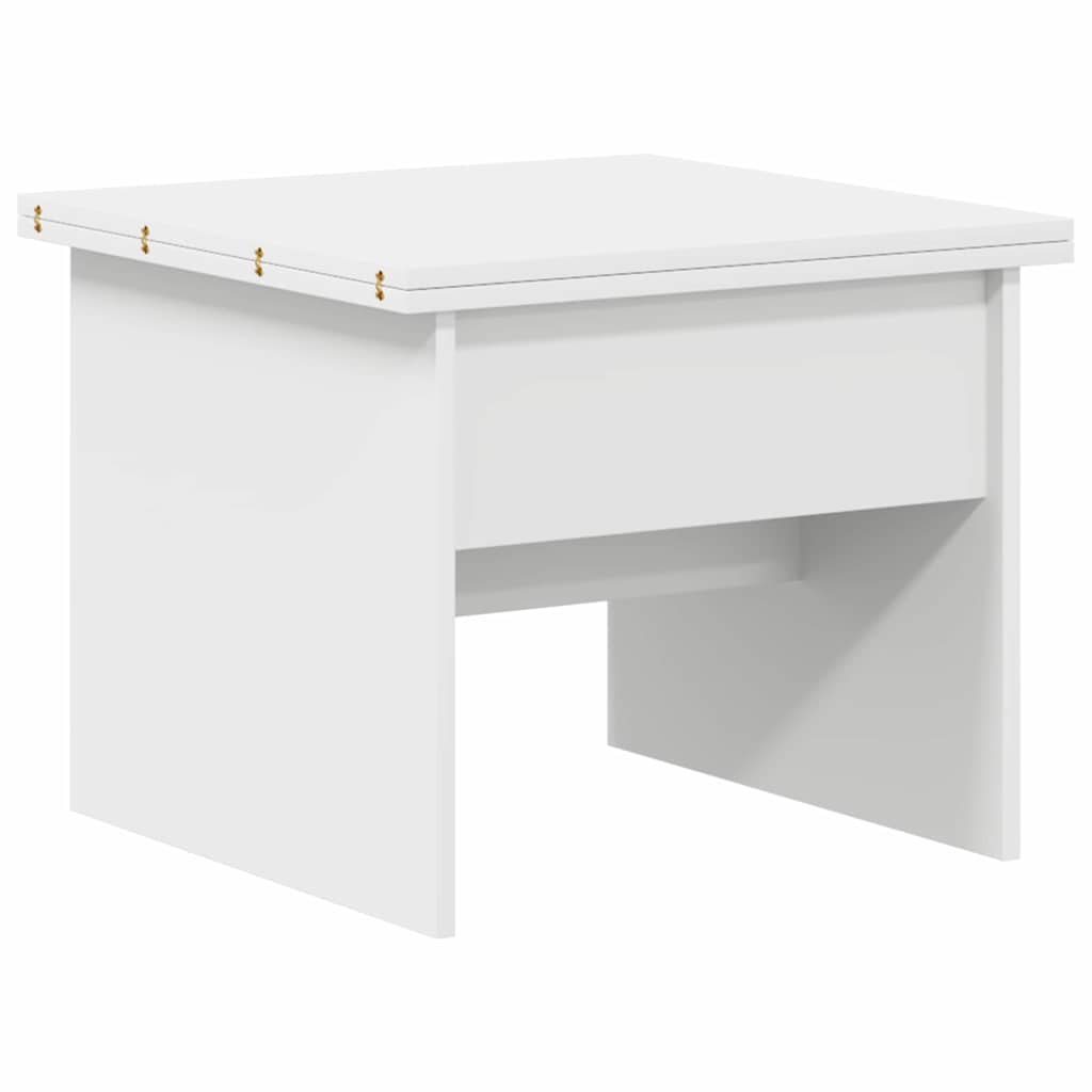 Tavolino da salotto Bianco 55 x 54,5 x 45 cm Legno multistrato 887409