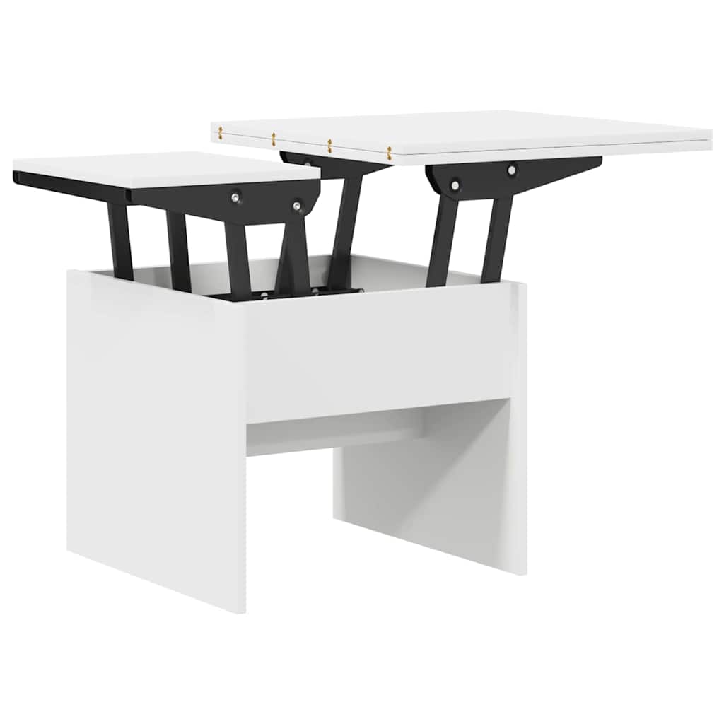 Tavolino da salotto Bianco 55 x 54,5 x 45 cm Legno multistrato 887409