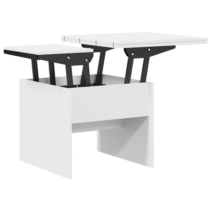 Tavolino da salotto Bianco 55 x 54,5 x 45 cm Legno multistrato 887409