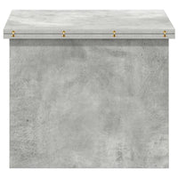 Tavolino da salotto Grigio cemento 55 x 54,5 x 45 cm 887412