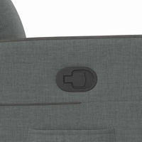 Poltrona reclinabile Grigio scuro 69 x 86 x 100 cm Tessuto 42020649