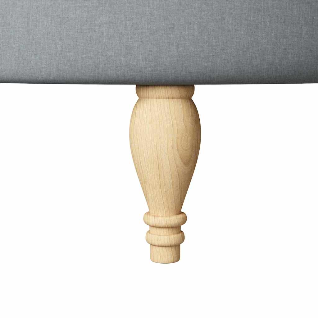 Poltrona Slipper Grigio chiaro 56,5 x 70 x 110 cm Tessuto 42020678