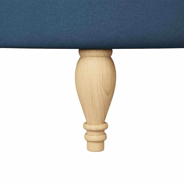 Poltrona Slipper Blu 56,5 x 70 x 110 cm Tessuto 42020685