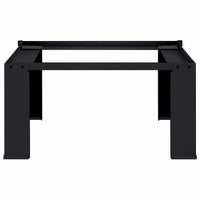 Pedestallo per Lavatrice Nero 64 x 55 x 32.5 cm Acciaio 42022033