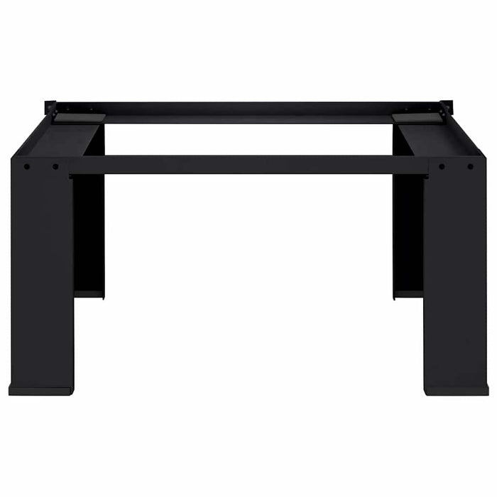Pedestallo per Lavatrice Nero 64 x 55 x 32.5 cm Acciaio 42022033