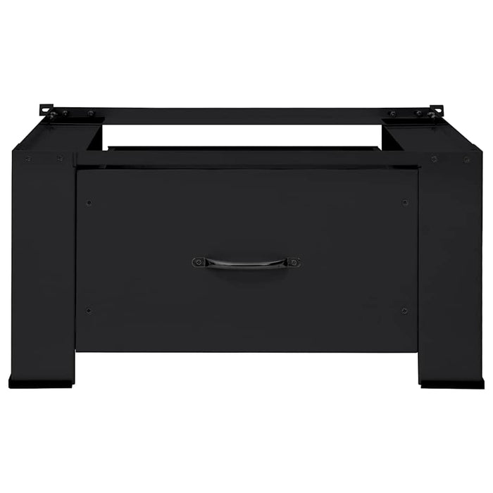 Pedestallo per Lavatrice Nero 64 x 55 x 32.5 cm Acciaio 42022035