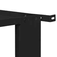 Pedestallo per Lavatrice 2 pcs Nero 64 x 55 x 32.5 cm Acciaio 42022036