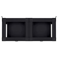 Pedestallo per Lavatrice 2 pcs Nero 64 x 55 x 32.5 cm Acciaio 42022036