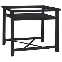 Pedestallo per Lavatrice Nero 64 x 55 x 32.5 cm Acciaio 42022037