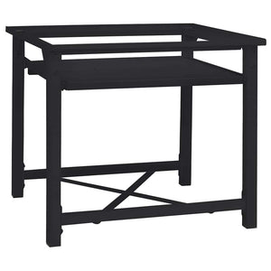 Pedestallo per Lavatrice Nero 64 x 55 x 32.5 cm Acciaio 42022037