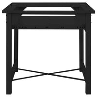 Pedestallo per Lavatrice Nero 64 x 55 x 32.5 cm Acciaio 42022037