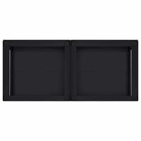 Pedestallo per Lavatrice 2 pcs Nero 64 x 55 x 32.5 cm Acciaio 42022038