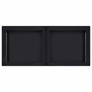 Pedestallo per Lavatrice 2 pcs Nero 64 x 55 x 32.5 cm Acciaio 42022038