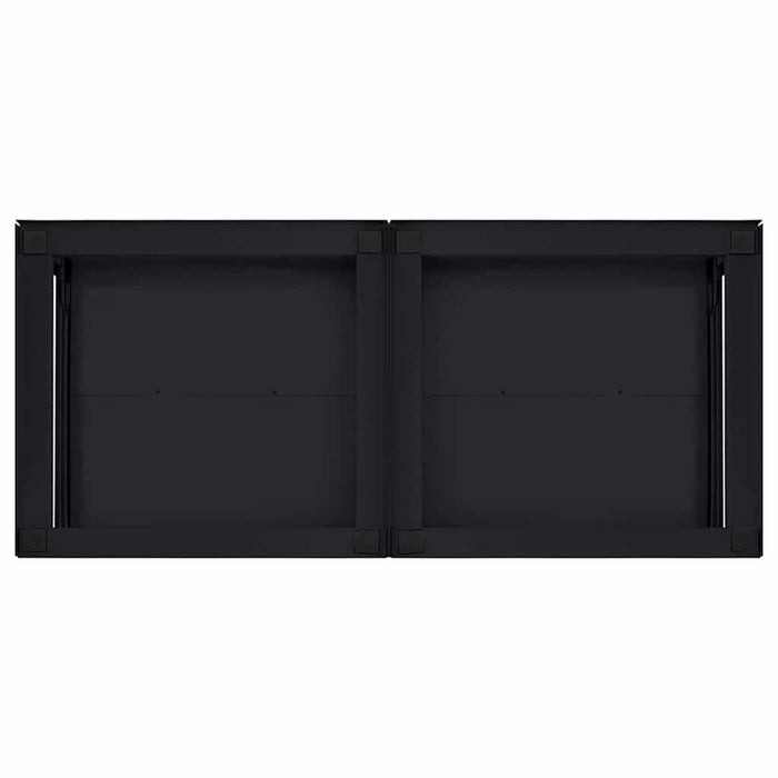 Pedestallo per Lavatrice 2 pcs Nero 64 x 55 x 32.5 cm Acciaio 42022038