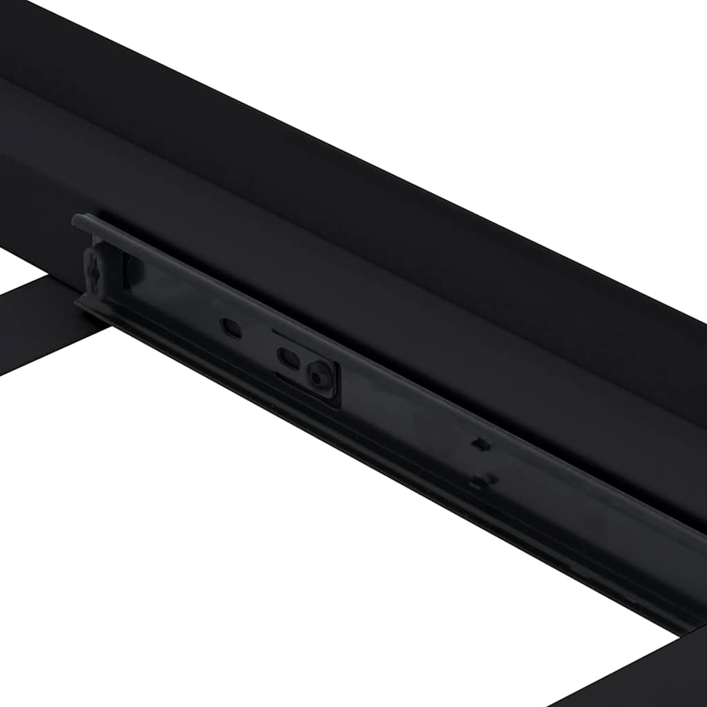 Mensola Intermedia per Lavatrice Nero 60 x 60 x 8 cm Acciaio 42022039