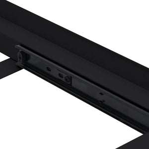 Mensola Intermedia per Lavatrice Nero 60 x 60 x 8 cm Acciaio 42022039