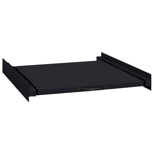 Mensola Intermedia per Lavatrice Nero 60 x 60 x 8 cm Acciaio 42022039