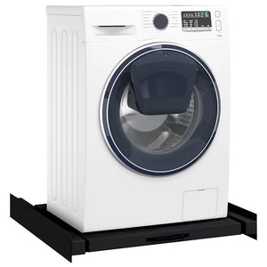 Mensola Intermedia per Lavatrice Nero 60 x 60 x 8 cm Acciaio 42022039