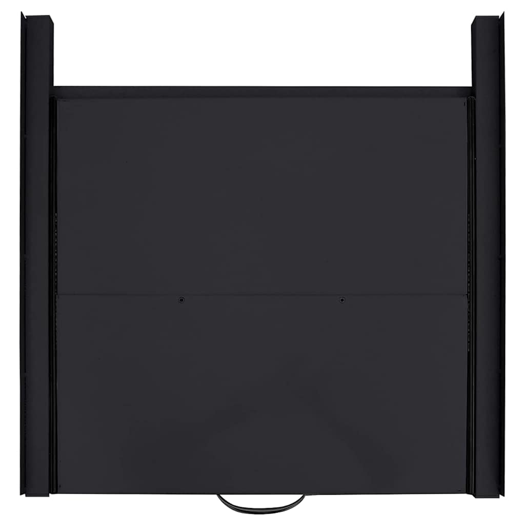 Mensola Intermedia per Lavatrice Nero 60 x 60 x 8 cm Acciaio 42022039