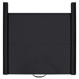Mensola Intermedia per Lavatrice Nero 60 x 60 x 8 cm Acciaio 42022039