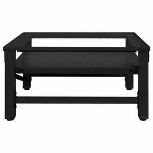 Pedestallo per Lavatrice Nero 64 x 55 x 32.5 cm Acciaio 42022040