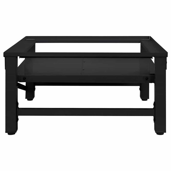 Pedestallo per Lavatrice Nero 64 x 55 x 32.5 cm Acciaio 42022040
