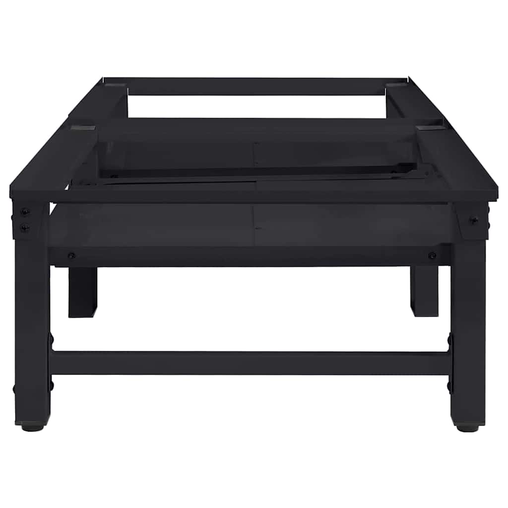 Pedestallo per Lavatrice 2 pcs Nero 64 x 55 x 32.5 cm Acciaio 42022041