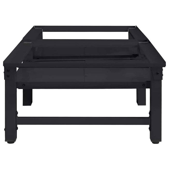 Pedestallo per Lavatrice 2 pcs Nero 64 x 55 x 32.5 cm Acciaio 42022041