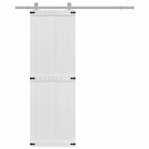 Porta Corona Bianco 70 x 210 cm Legno multistrato