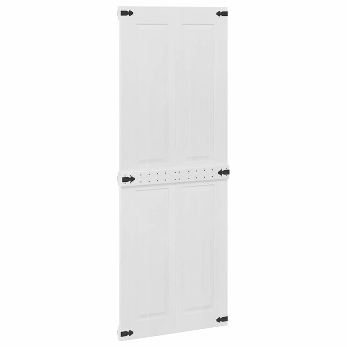 Porta Corona Bianco 80 x 210 cm Legno multistrato