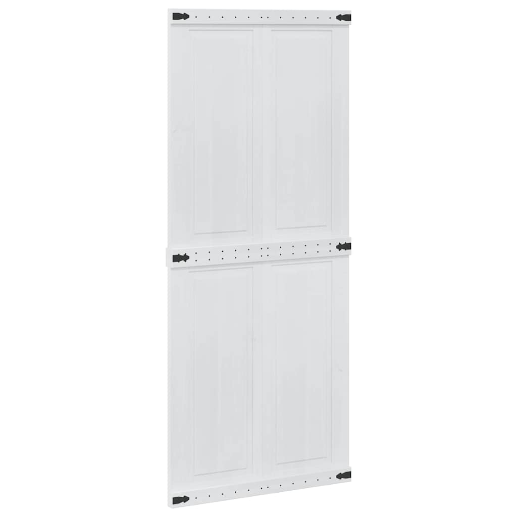 Porta Corona Bianco 90 x 210 cm Legno multistrato