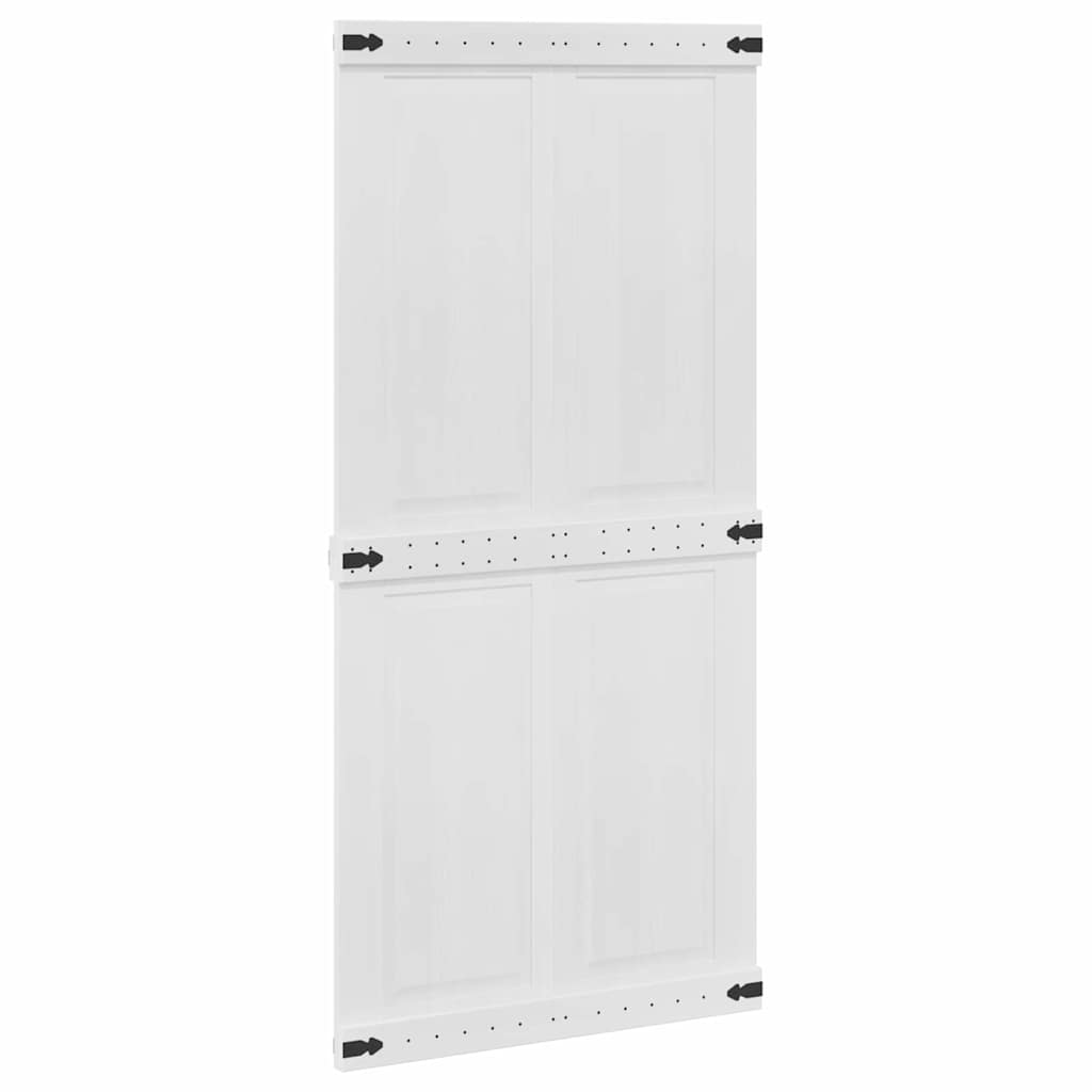 Porta Corona Bianco 100 x 210 cm Legno multistrato