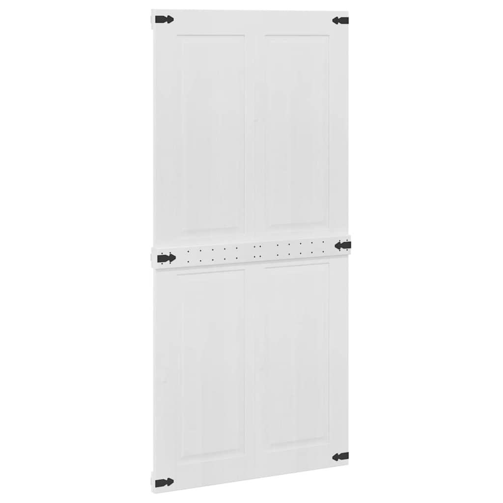 Porta Corona Bianco 100 x 210 cm Legno multistrato