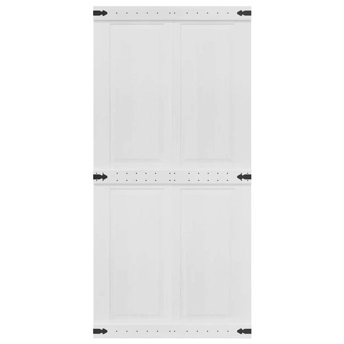Porta Corona Bianco 100 x 210 cm Legno multistrato