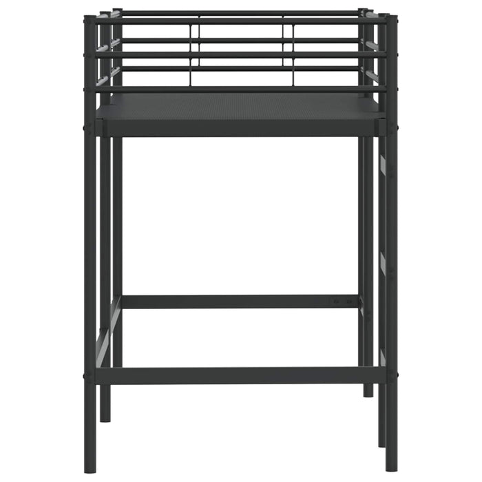 Struttura del letto loft per bambini Nero 75 x 190 cm 42020759
