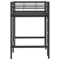 Struttura del letto loft per bambini Nero 100 x 190 cm 42020763