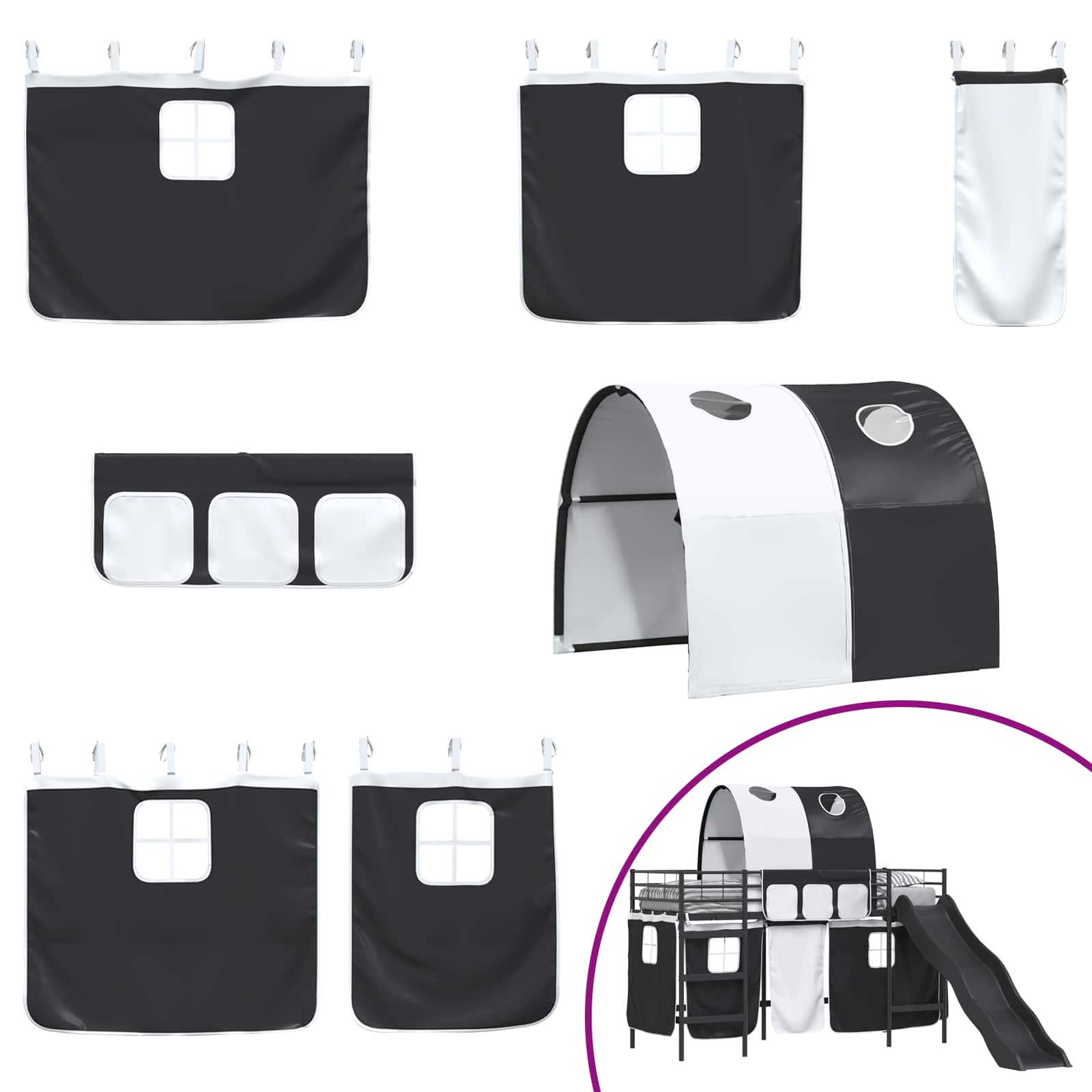 Nero 100 x 190 cm 42020833