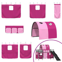 Nero e rosa 90 x 190 cm 42020845